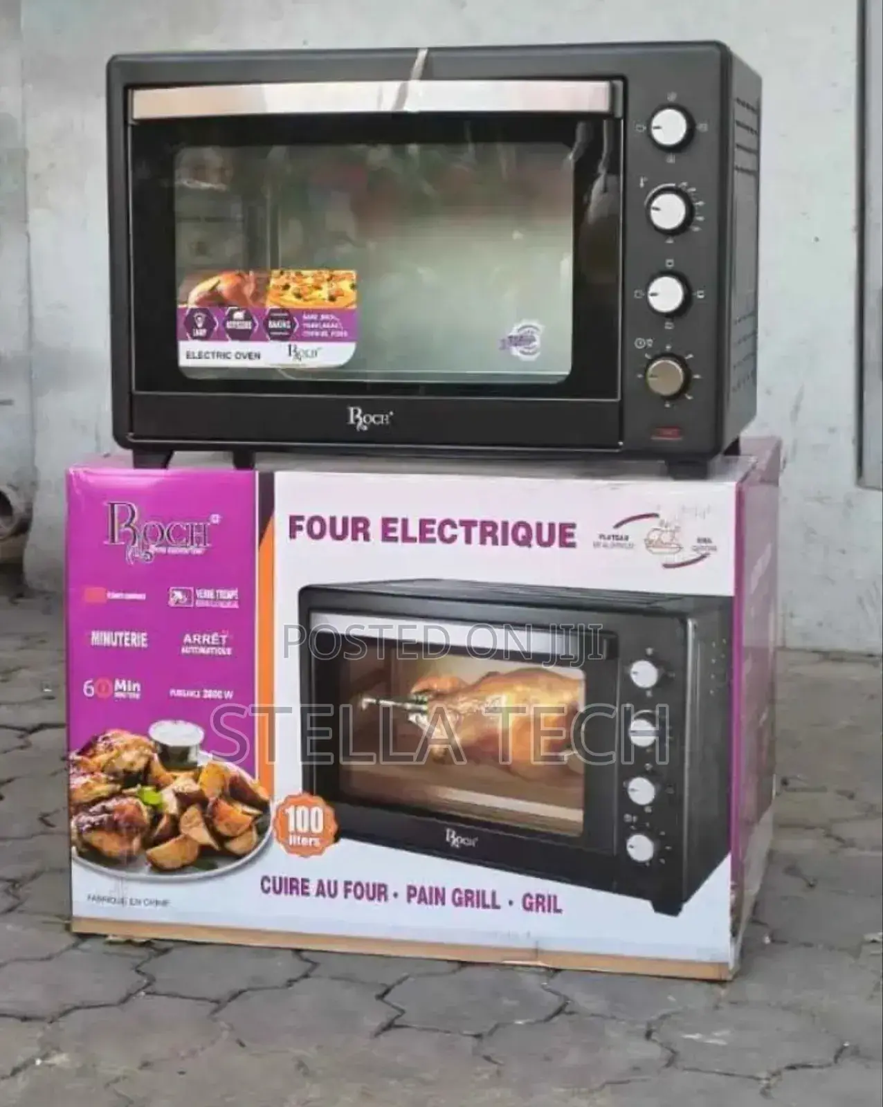 Roch Electric Ovens Reo-60lm-g (B) – 60 Litres Capacity