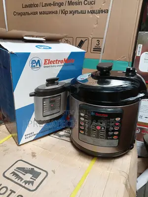 Electromate Smart Electric Pressure Cooker 6l – Family Size
