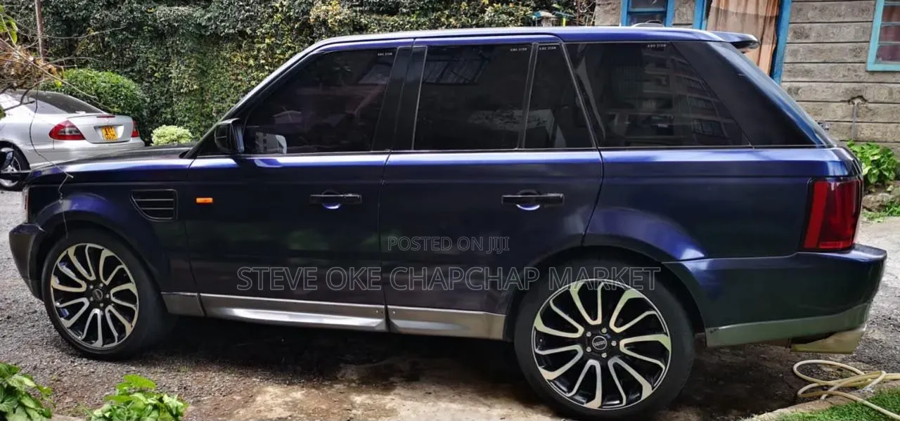 Land Rover Range Rover Sport Supercharged 4x4 (4.2L 8cyl 6A) 2006 Blue