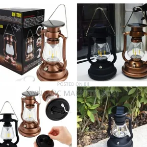 Solar Vintage Handcrack Lamp