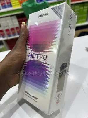 New Infinix Hot 70 128 GB Black