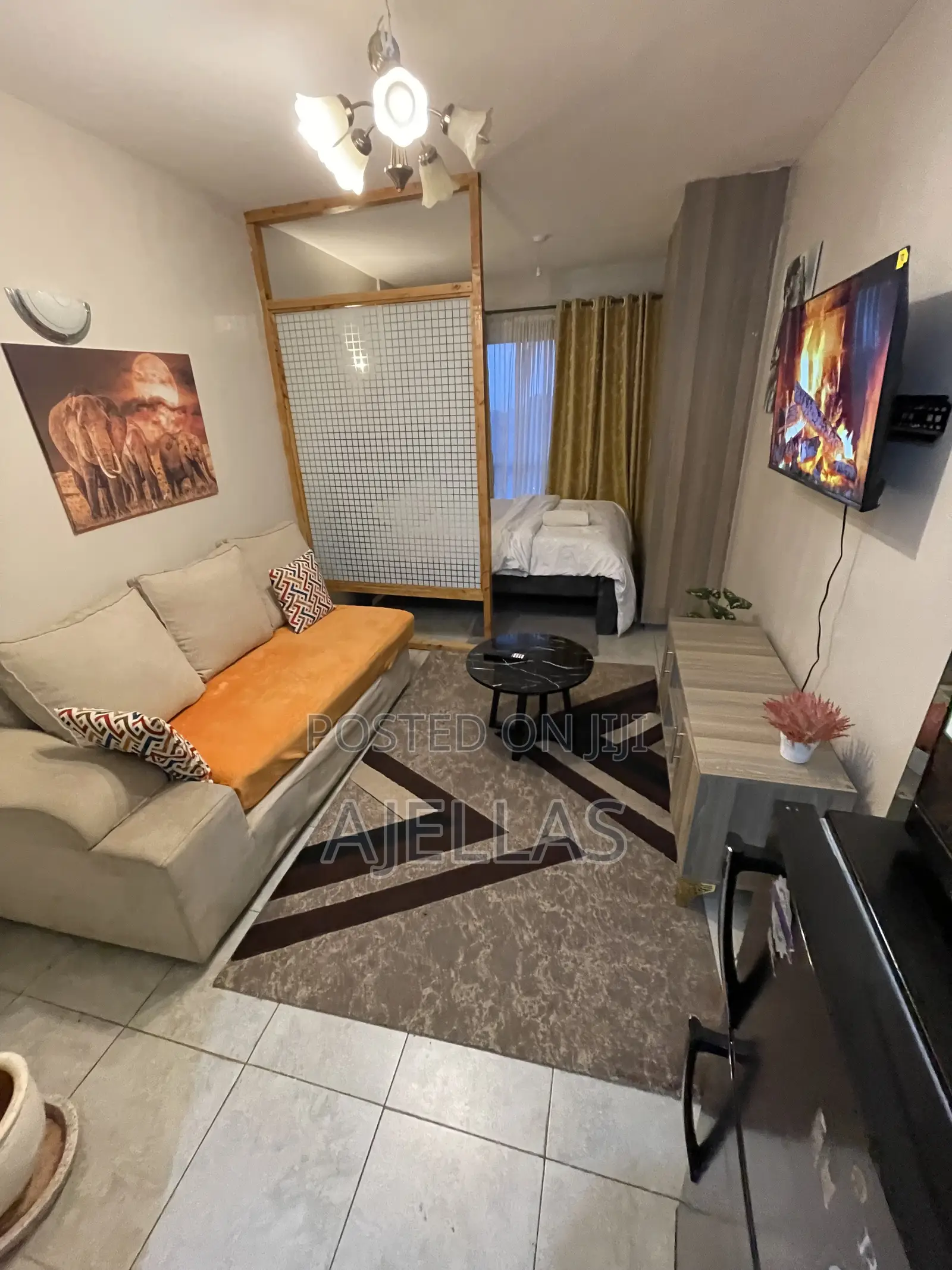 Luxury One Bedroom in Dagoreti With Gym and Pool 3000 Per Day