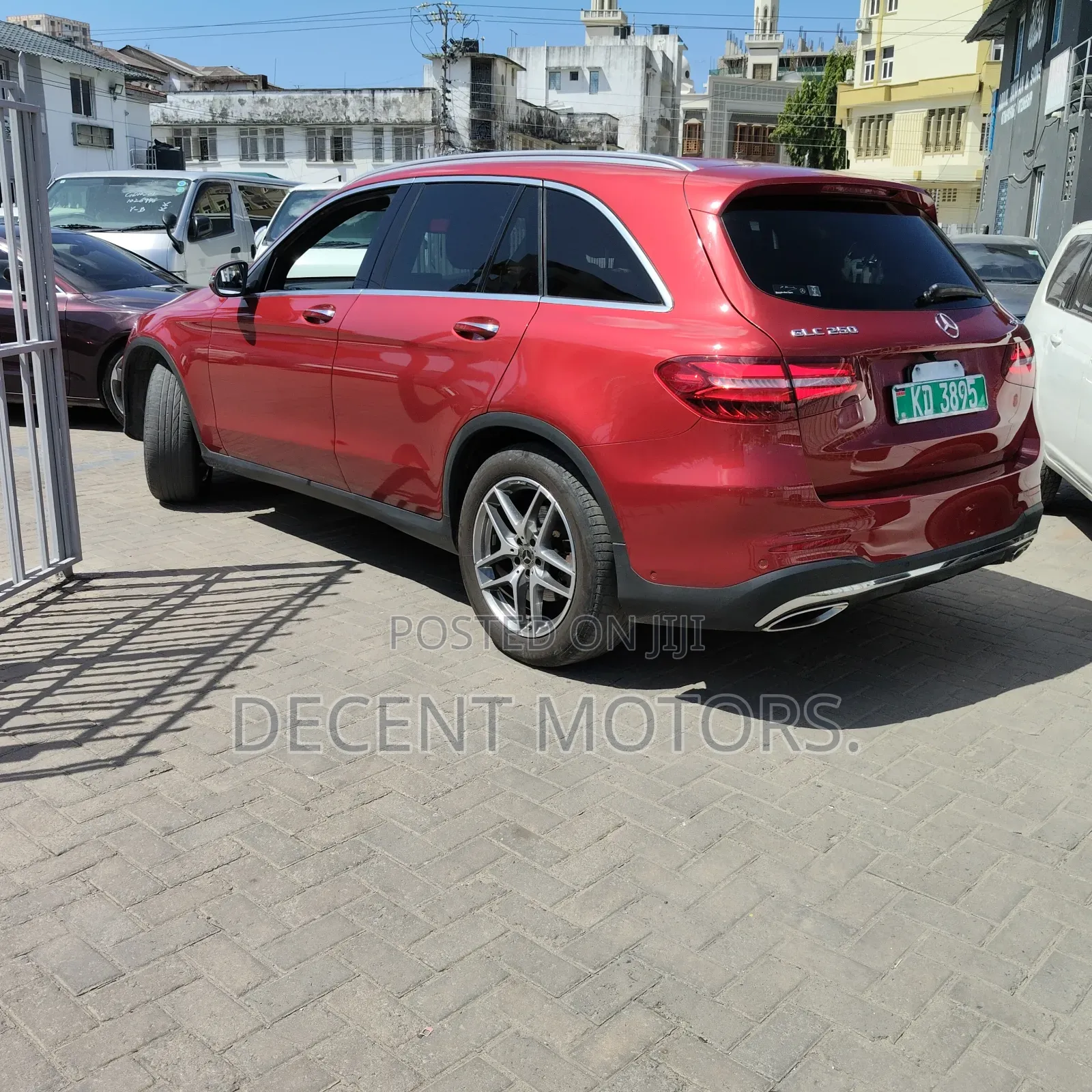 Mercedes-Benz GLC-Class 2019 Red