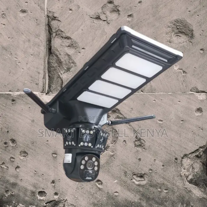4g PTZ Remote Control Solar Camera With Led Solar Street Light