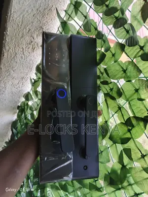 Tuya Wifi Cerradura Inteligente Wooden Electronic Fingerprint Keyless
