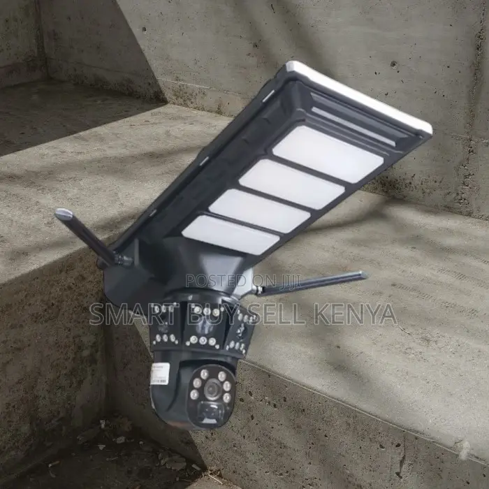4g PTZ V380 Pro App Solar Camera With Led Solar Security Street Light