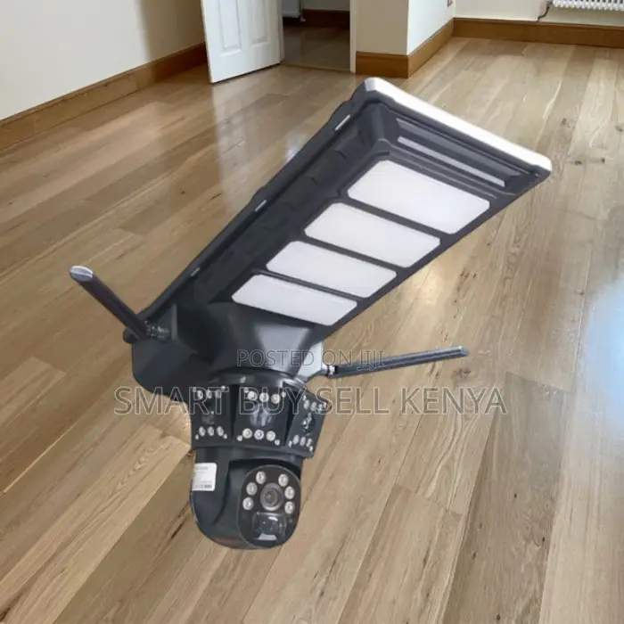 4g PTZ Live View Streaming Solar Camera With Led Solar Street Light