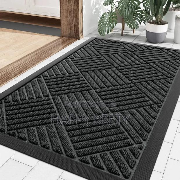 High-Quality Non-Slip Wear Resistant Rubber Doormat - thumbnail 2