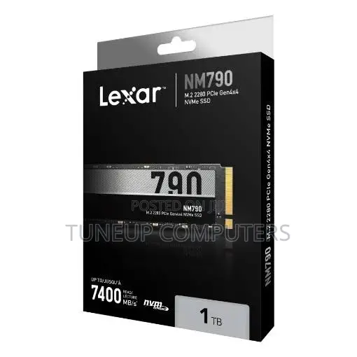 Lexar Lnm790 Gen4 Internal SSD Nvme | 1tb M.2 2280 | Pcie Gen4x4