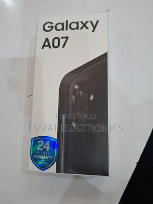 New Samsung Galaxy A07 4G 64 GB Black