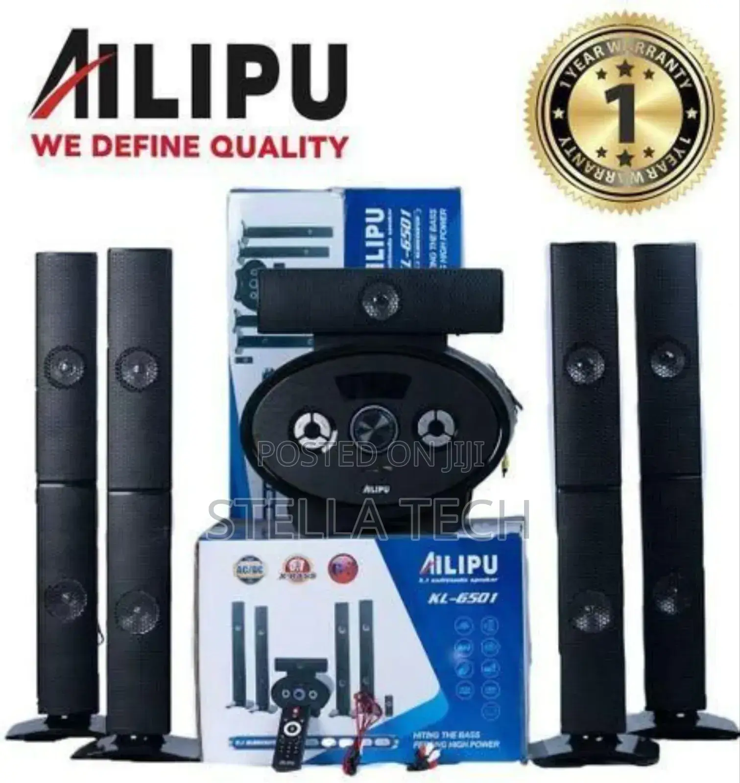 Ailipu Kl-6501ad 5.1 Channel Home Theater Speaker System