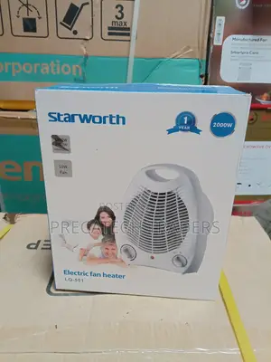 Starworth Lq-501 Fan Heater | 1000w/2000w Portable Heater