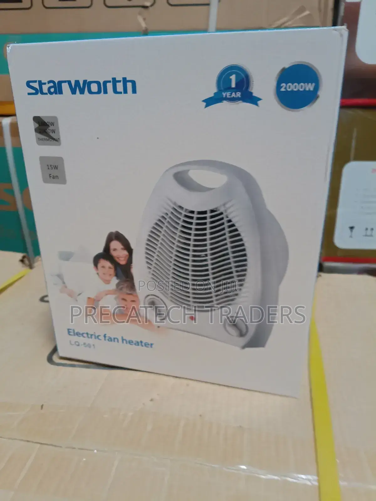 Starworth Electric Room Heater With Thermostat