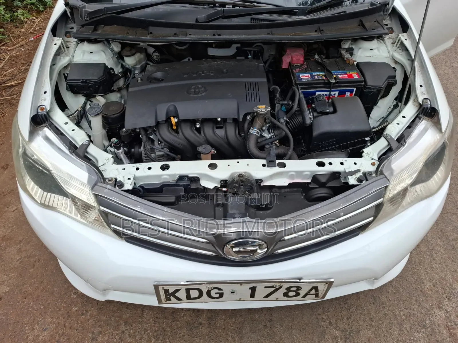Toyota Axio 2014 White