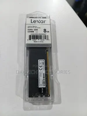 Lexar 8gb Single Ddr4 Udimm Ram 3200mt/S Cl22 288-Pin Desktop Ram