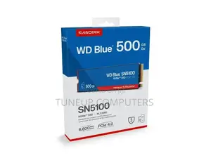 Wd Blue Sn5100 Internal SSD Nvme | 500gb M.2 2280 | Pcie Gen4