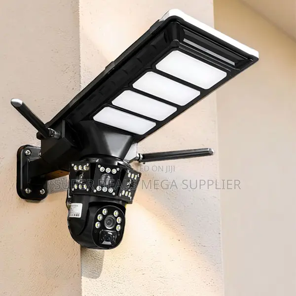 4g PTZ Peace of Mind Solar Camera With Led Solar Street Light