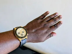 Men’S Moldoa Automatic Wristwatch Rubber Band Heavy Made Skelton Back