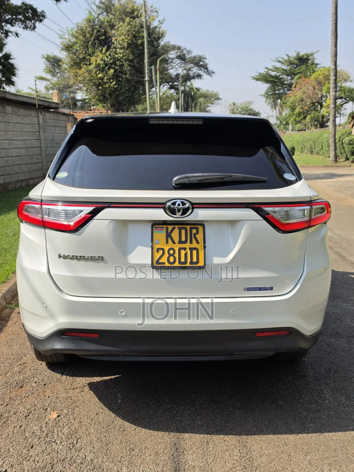 Toyota Harrier 2017 Pearl