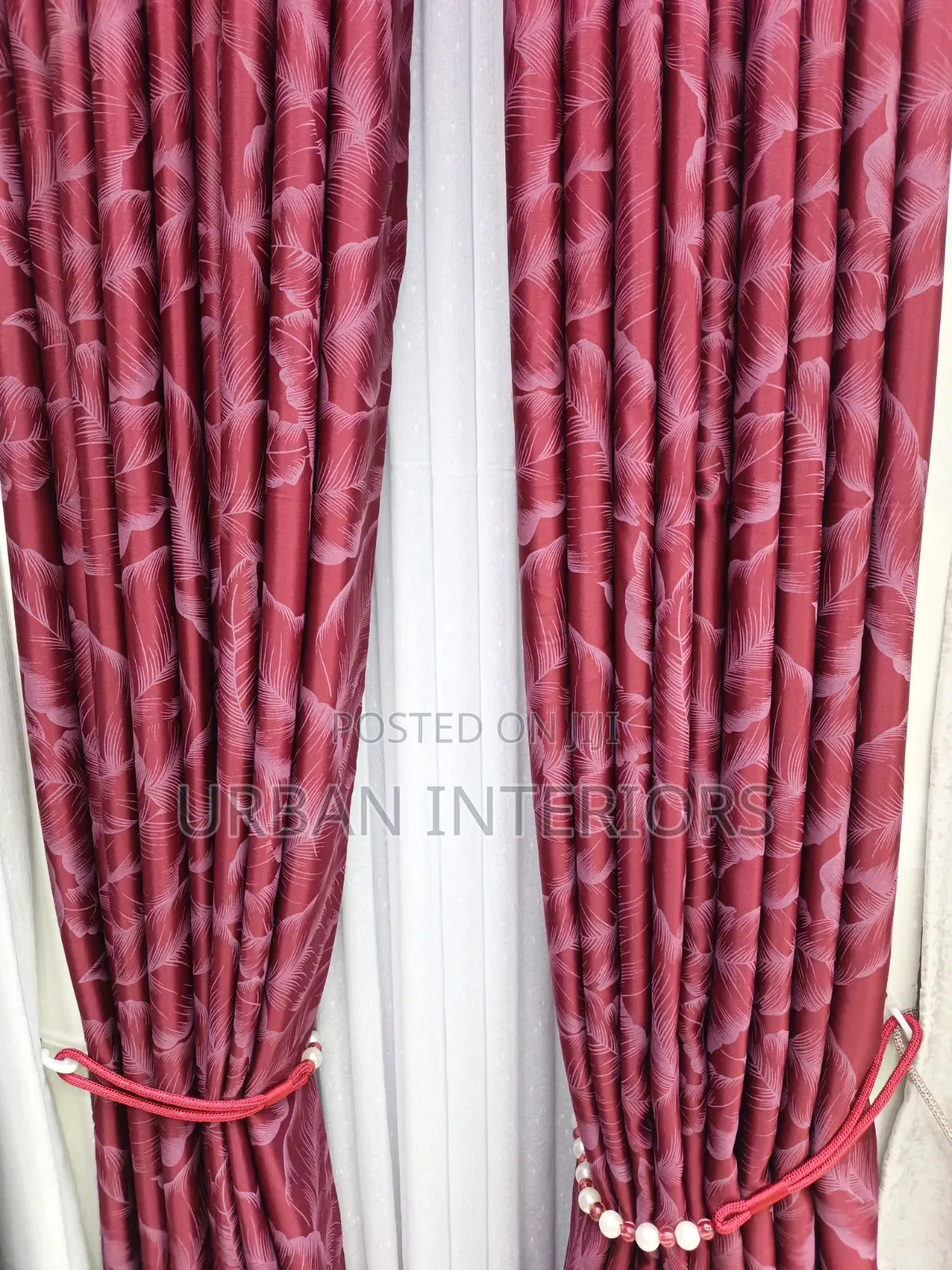 Maroon Modern Curtains Maroon Modern Curtains