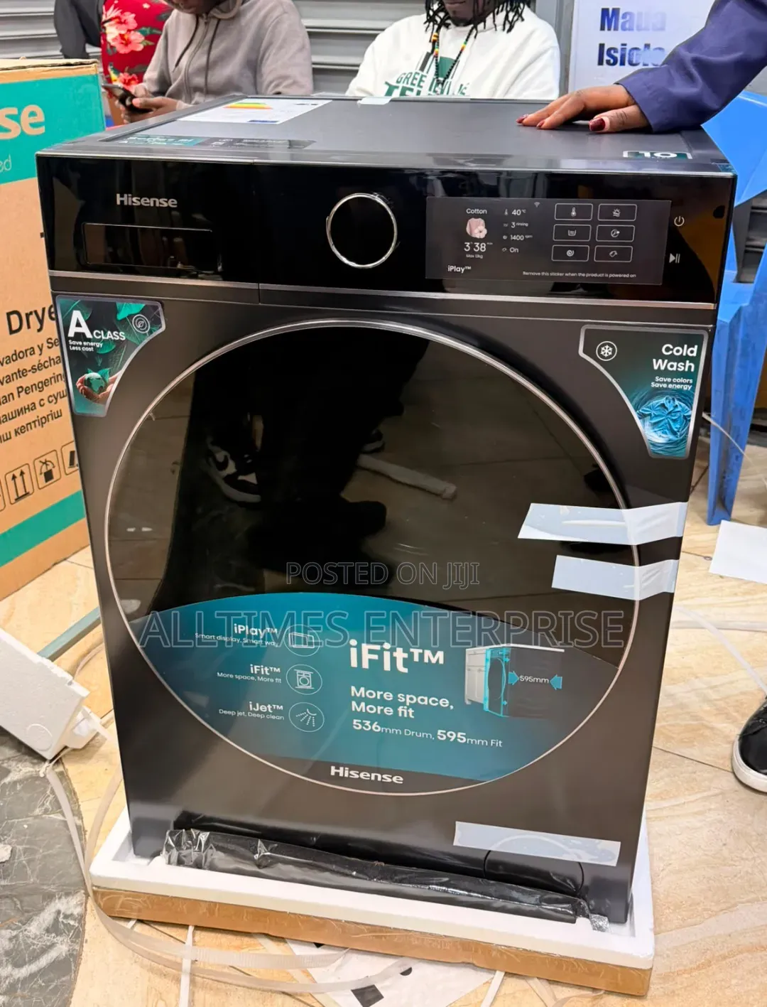Hisense Series 5i With Wifi 12/8kg Wash Dryer 7 Series-Front Load