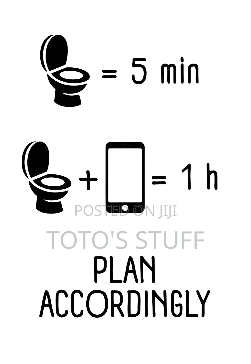 Toilet Wall Hanging