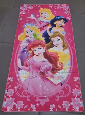 Stylish and Modern Cartoon Bath Towel