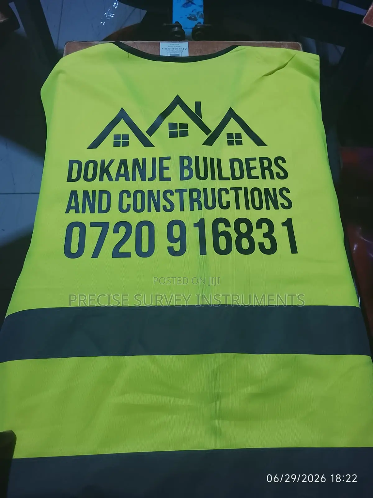 Quality Branded Reflective Work Vest