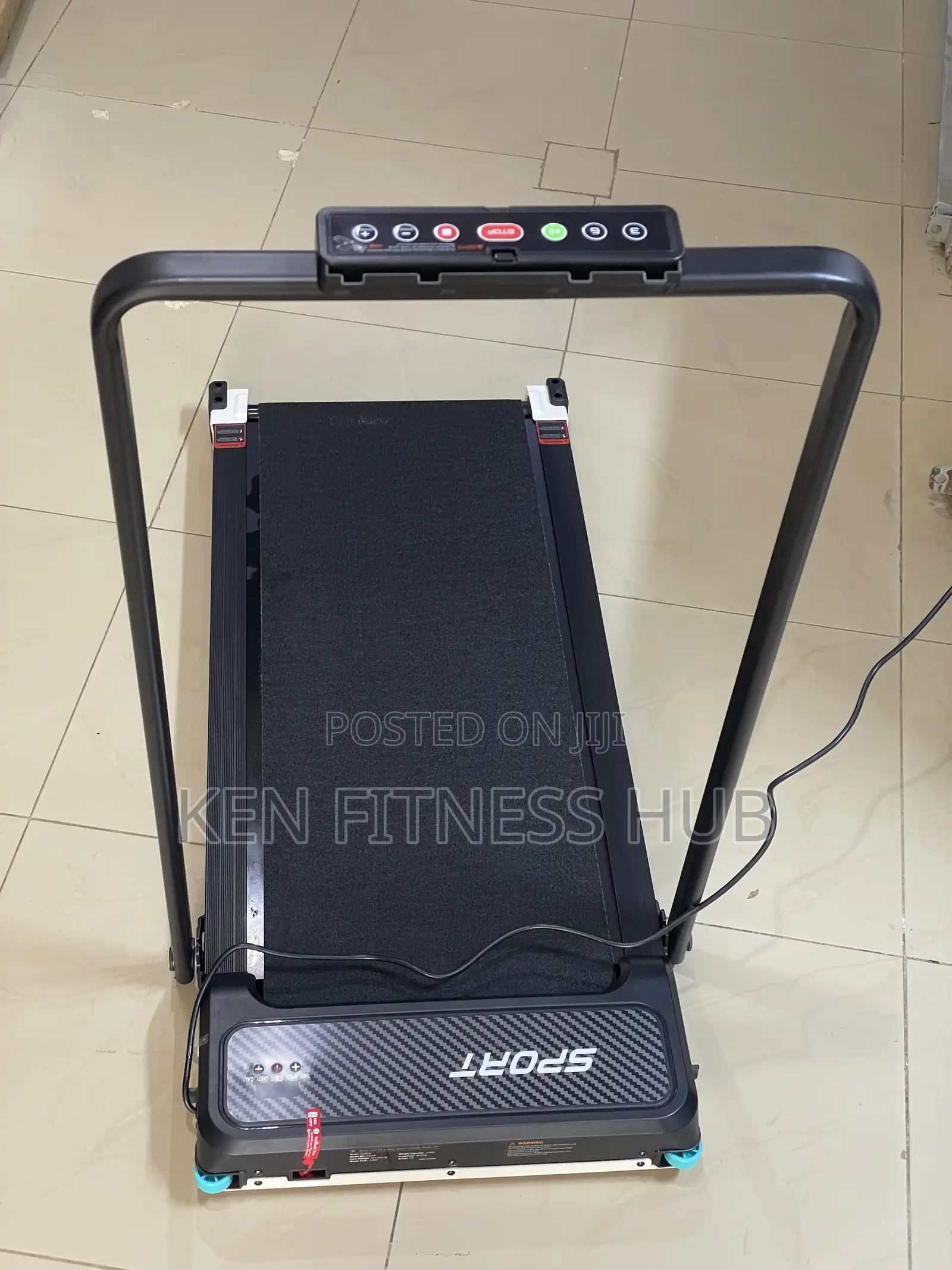 Double Sided Folding Massage Treadmill
