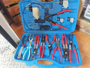 15 Piece Vehicle Hose Clamp Removal and Installation Pliers Tool Kit