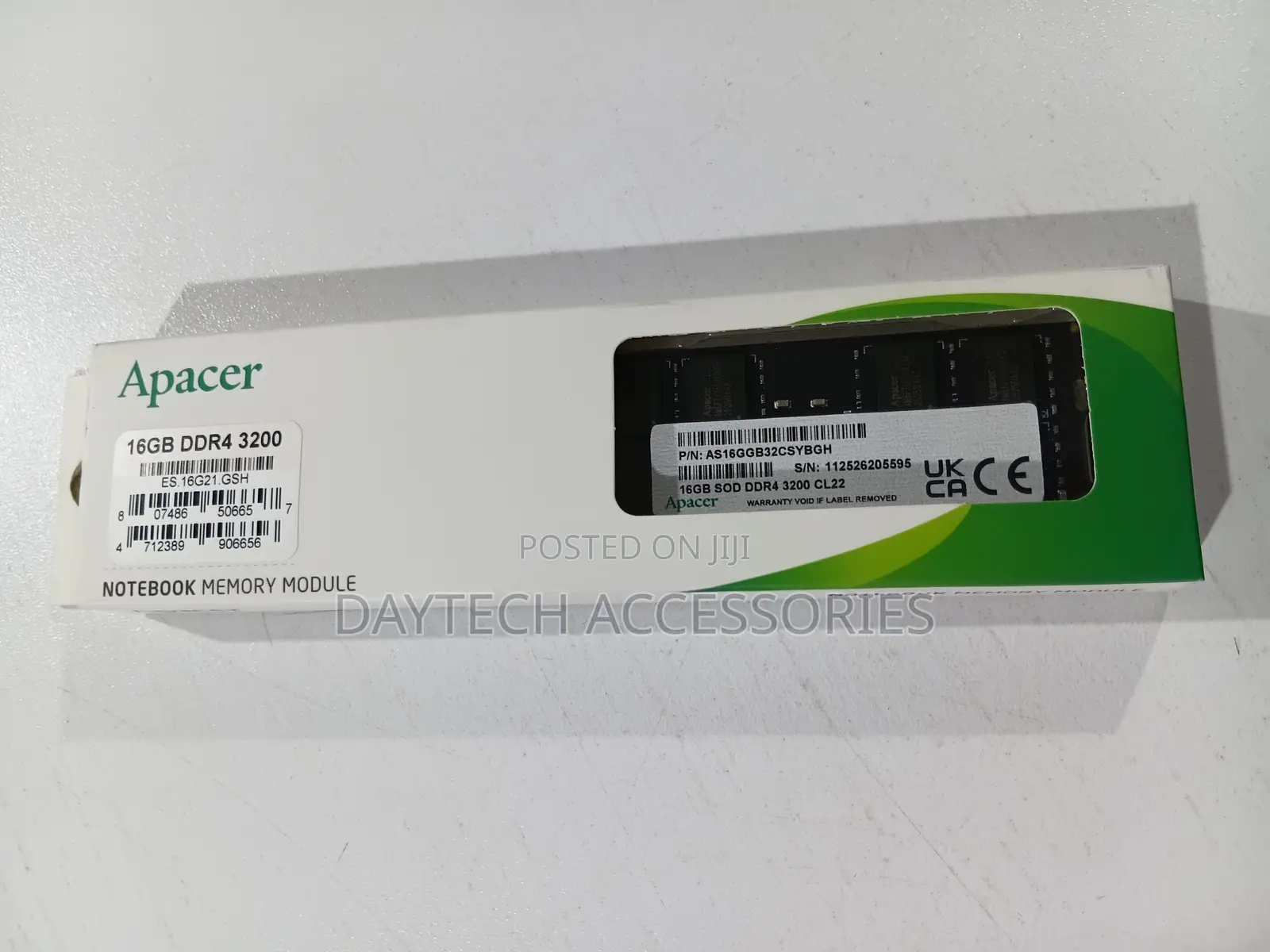 Apacer 16gb 3200mhz Ddr4 Sodimm Laptop Ram