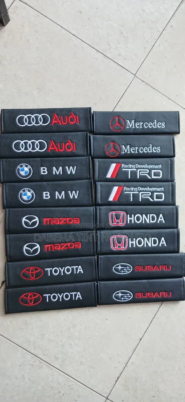 Branded Seat Belt Pads