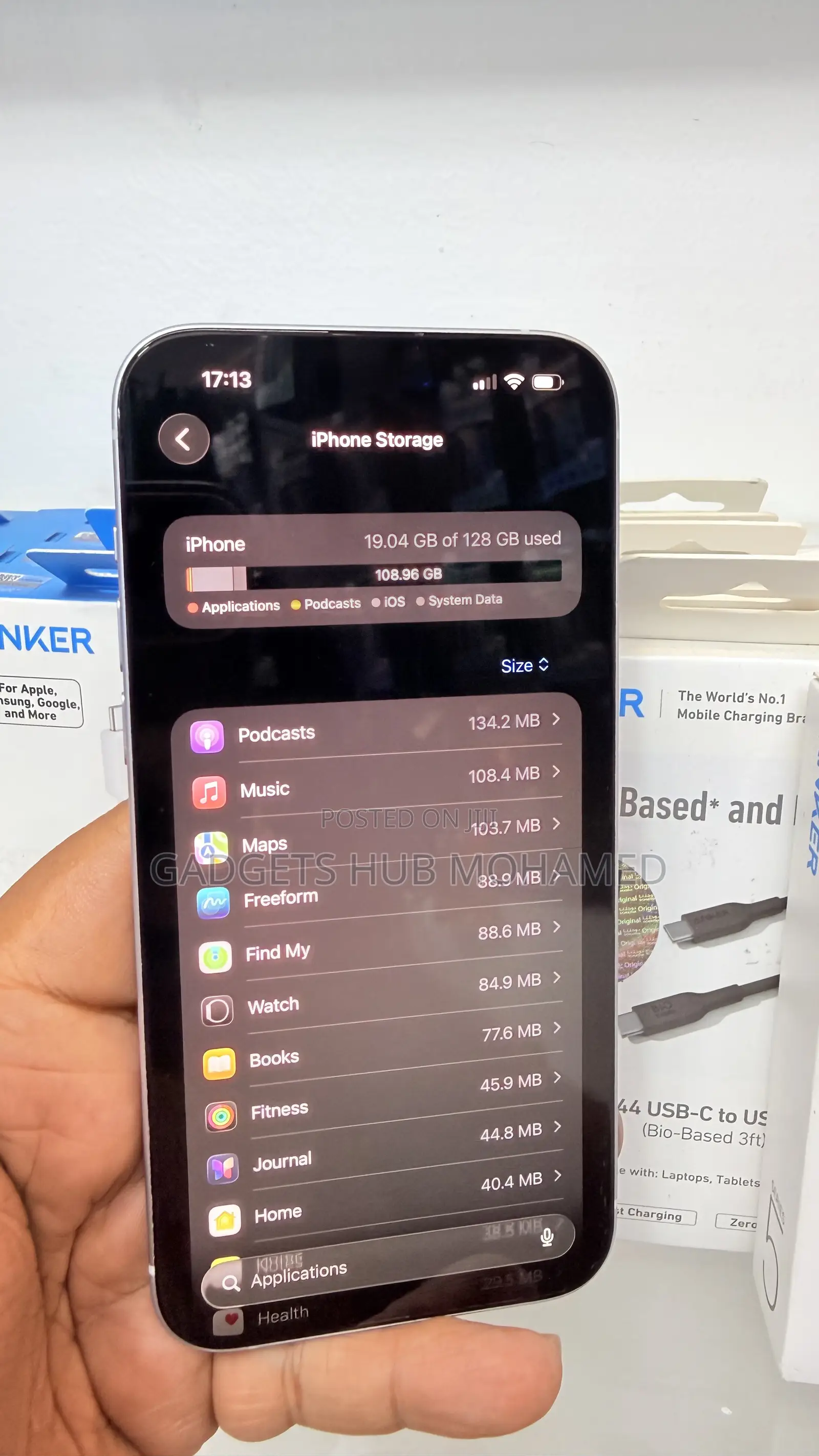 Apple iPhone 15 Plus 128 GB White