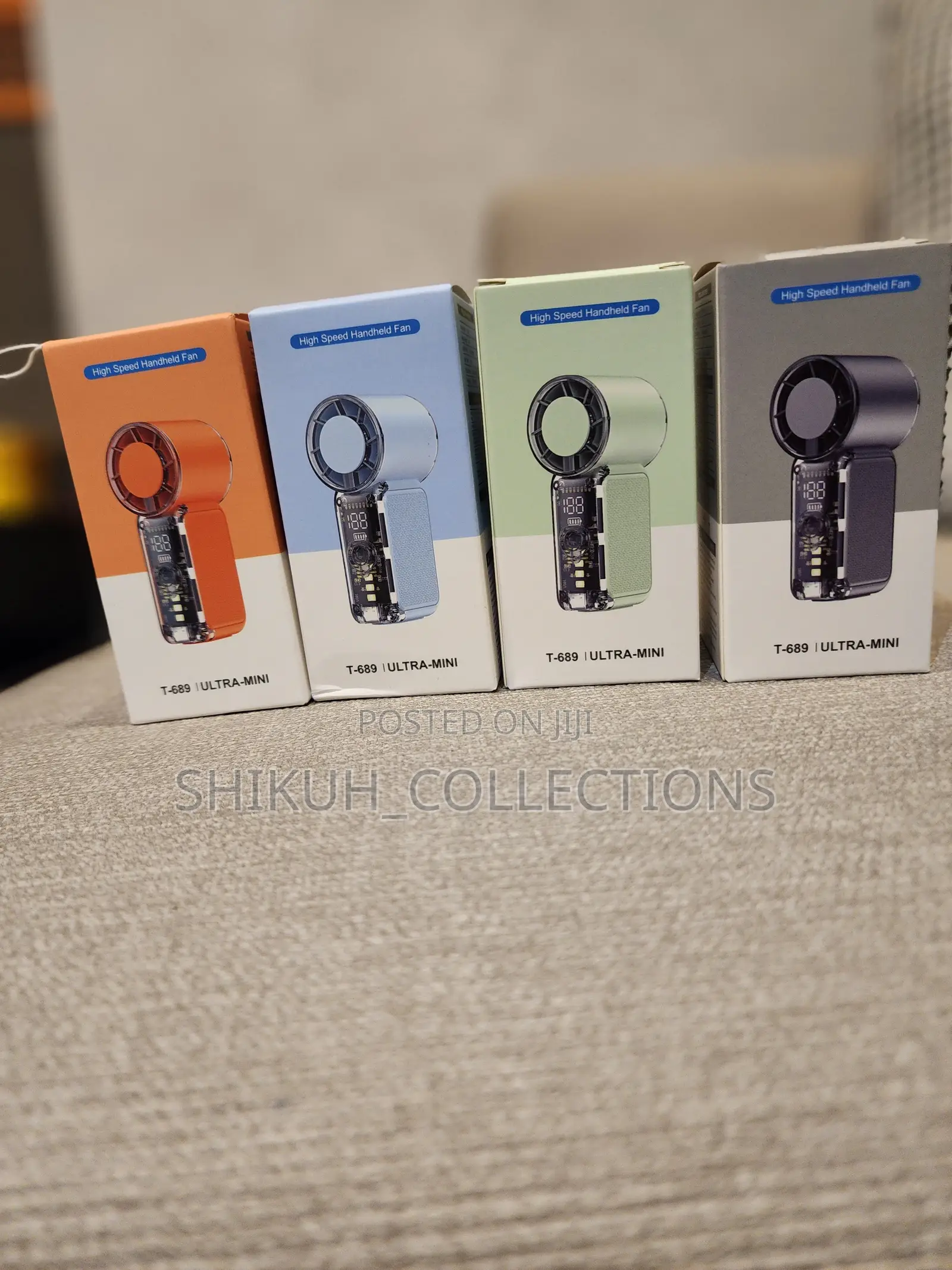 Rechargeable Portable Mini Fan