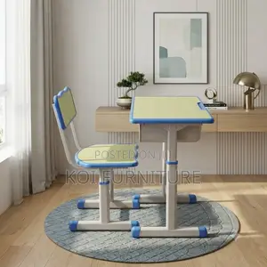 Home Desk; Adjustable Reclining Ergonomic Kids Desk Chairs Set