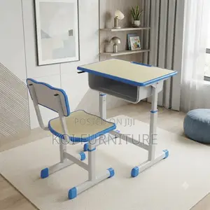 Home Desk; Adjustable Reclining Ergonomic Kids Desk Chairs Set