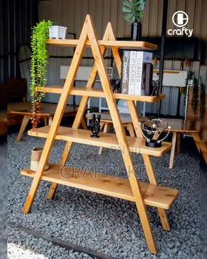 A Frame Cypress Bookshelf