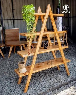 A Frame Cypress Bookshelf