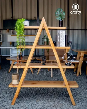 A Frame Cypress Bookshelf