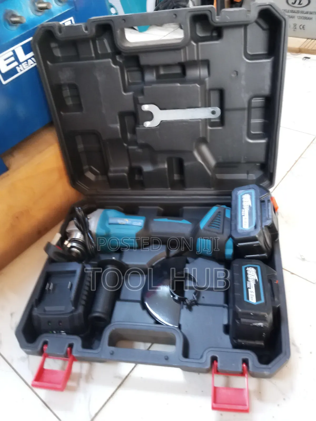 198v Yovlet Cordless Angle Grinder