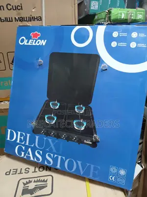 Olelon 4 Gas Burner Cooker – Reliable Family Cooking Stove