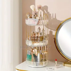 Luxury Multi Layer Stackable Acrylic Cosmetic Organizer