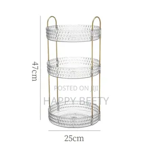 Luxury Multi Layer Stackable Acrylic Cosmetic Organizer