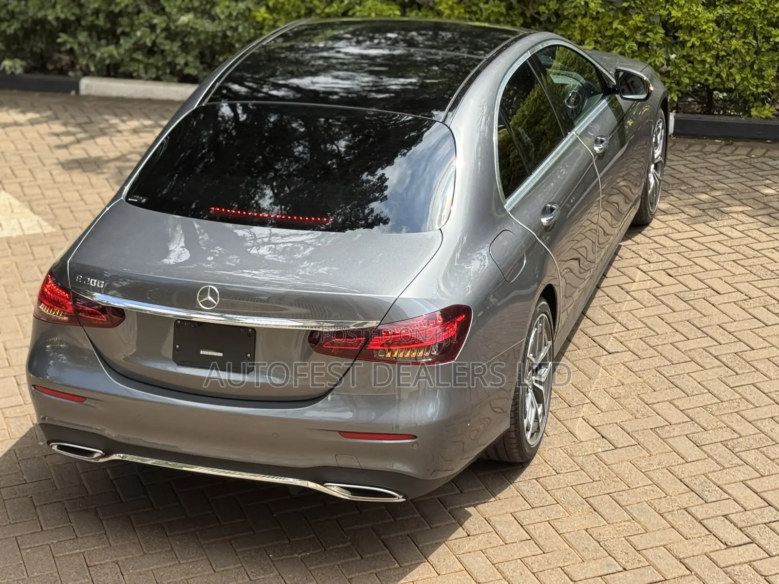 Mercedes-Benz E200 2021 Gray