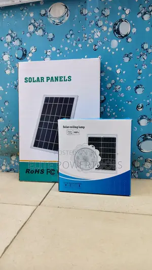100w Solar Led Ceiling Light With Remote Control
