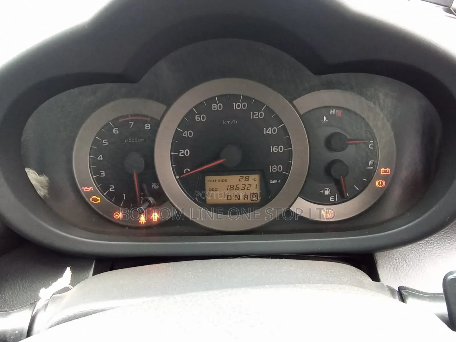 Toyota Vanguard 2012 Black