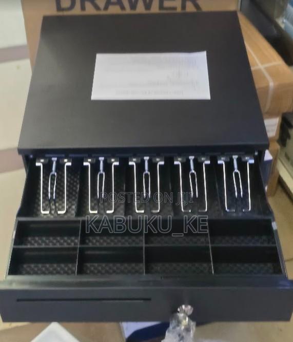 Cash Drawer Box 5 Slot With 5 Metal Clips Point of Sale Cash Drawer