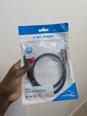 Vention Hdmi Female to Female Extension Cable 0.5m Black