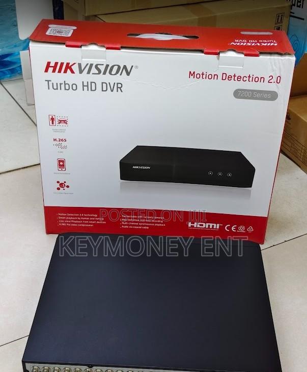 Voice and Motion Enabled Hikvision Turbo Hd DVR 32channels