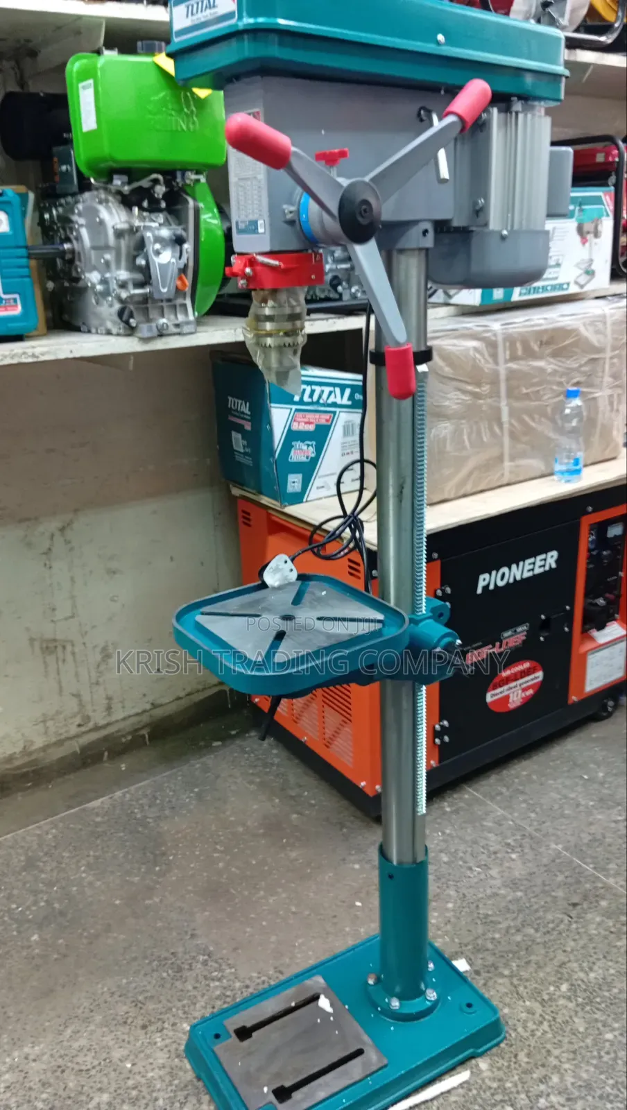 Heavy Duty Total Drill Press 750w (220–240v)